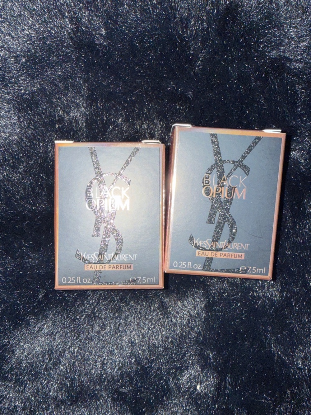 Yves Saint Laurent Black Opium Eau de Parfum Mini - 7.5ml bottle bnib x2